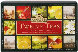 Ahmad Tea,Tea,Gift set,12 Teas,green tea,fruit tea,black tea,gift ideas,present,Eid,tea party